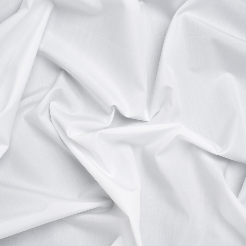 Cotton Shirting - White - Deadstock