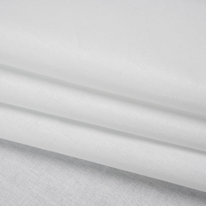 Fusible Cotton Woven Interlining - White - Deadstock