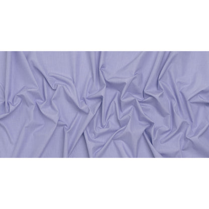 Cotton Shirting - Blue and White Striated - Deadstock