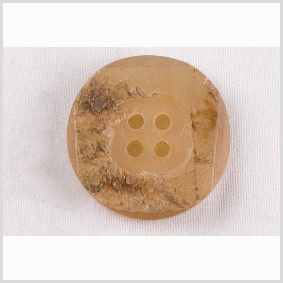 Light Beige Horn Button - 36L/23mm