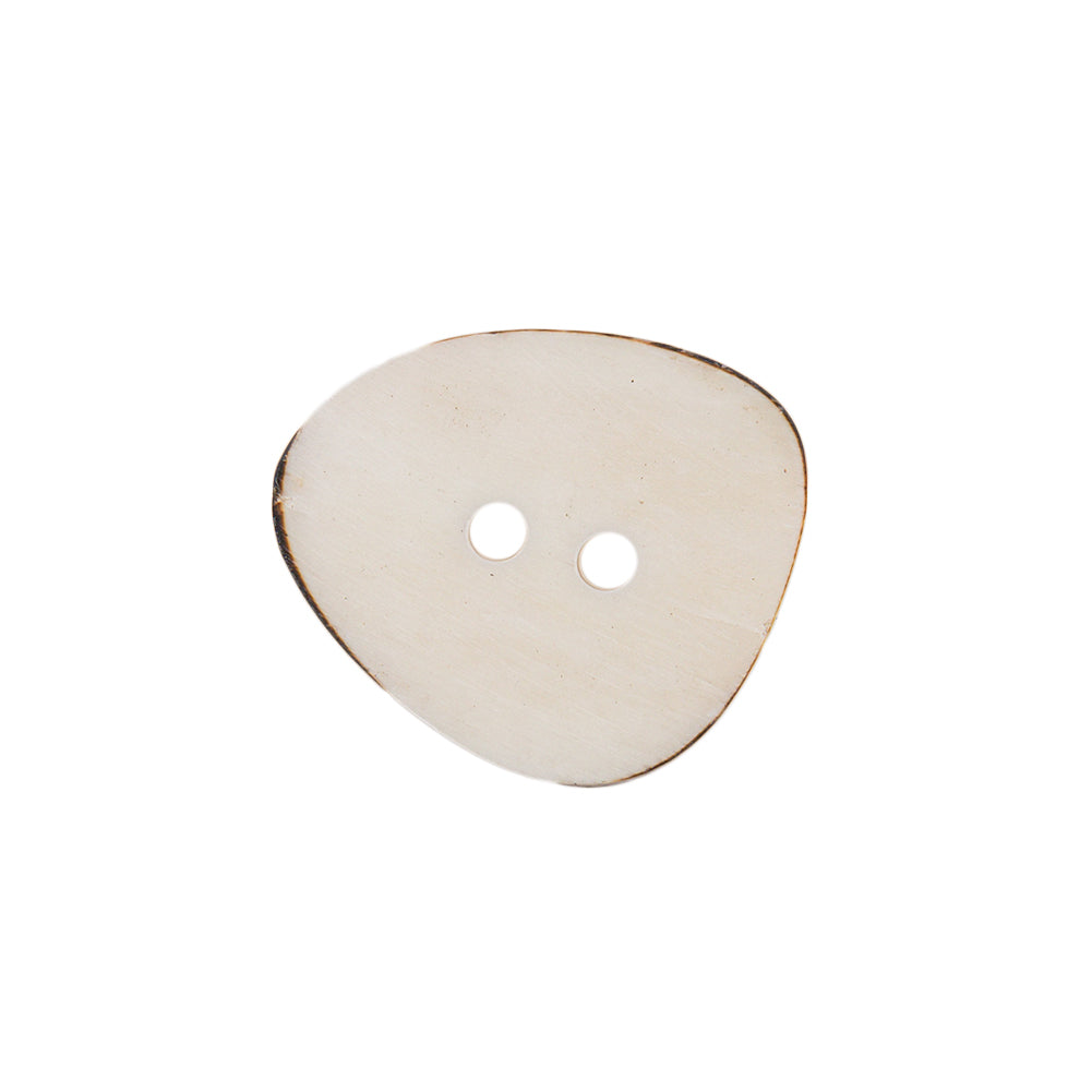 White Bone Button - 36L/23mm Detail