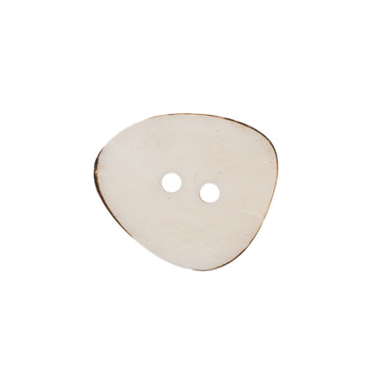 White Bone Button - 36L/23mm Detail