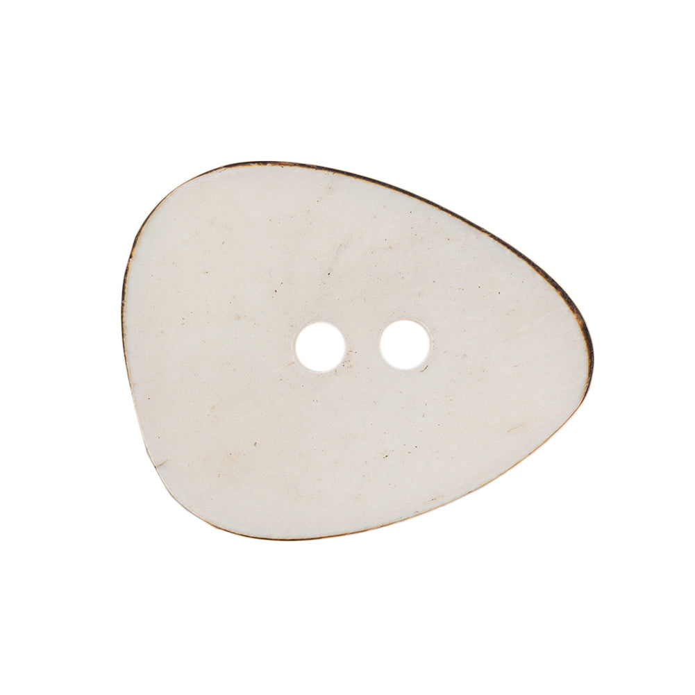White Bone Button - 48L/30.5mm Detail