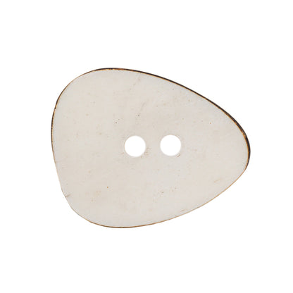 White Bone Button - 48L/30.5mm Detail