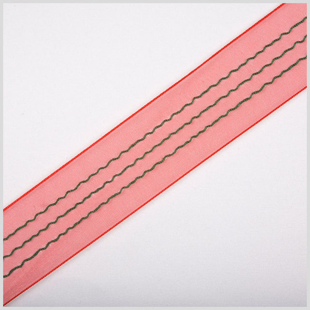 1.5" Red Sheer Ribbon