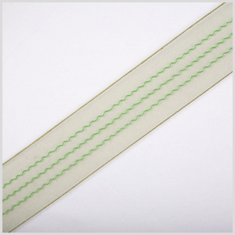 Olive Sheer Ribbon