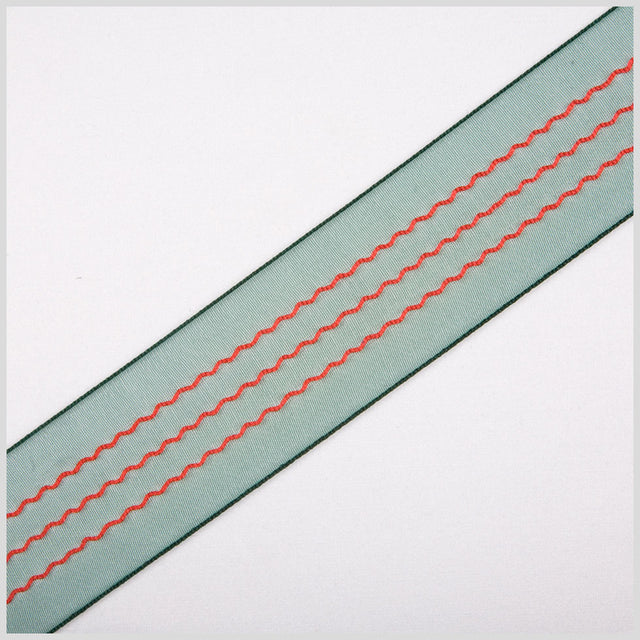 Dark Green Sheer Ribbon