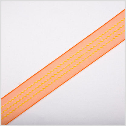 Orange Sheer Ribbon
