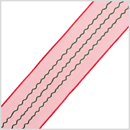 1" Red Sheer Ribbon
