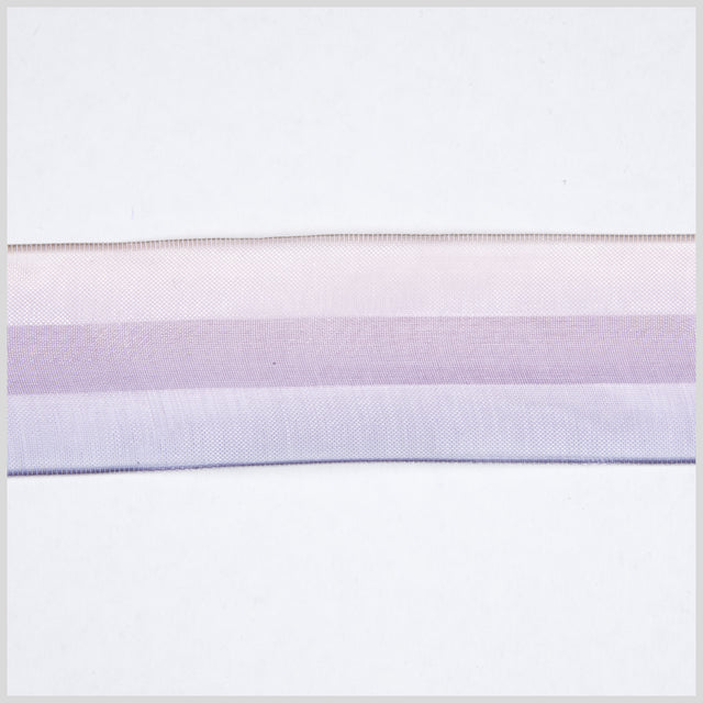 Purple Wired Edge Ribbon