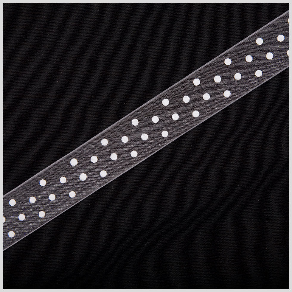 Gray Sheer Ribbon