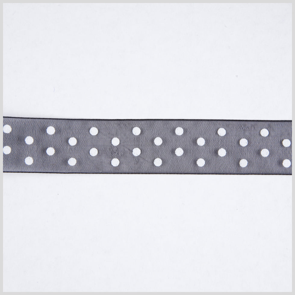 Black Sheer Ribbon
