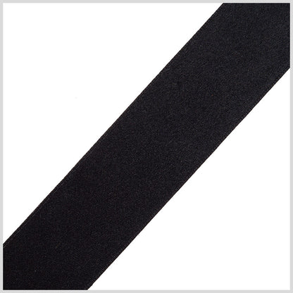 Black Double Face Silk Satin Ribbon - 1"