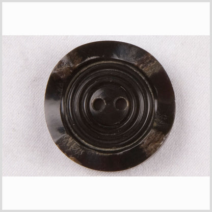 Black Horn Button - 32L/20mm