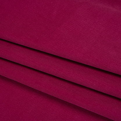 Featherwale Cotton Corduroy - Raspberry - Dawn Collection
