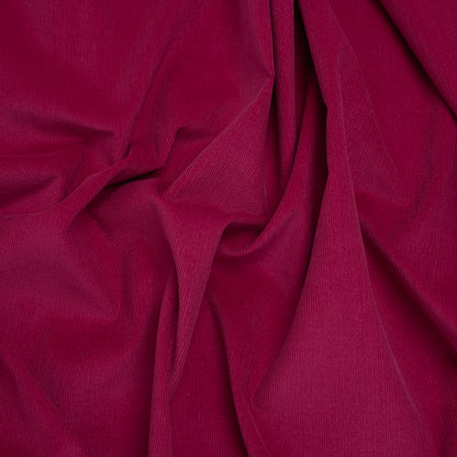 Featherwale Cotton Corduroy - Raspberry - Dawn Collection