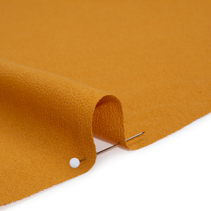 Rayon Blend Ghost Crepe - Golden Mustard Yellow - Designer Deadstock