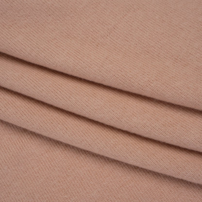 Brushed Stretch Tencel and Organic Cotton Sweater Knit - Dusty Pink - Designer Deadstock