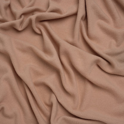 Brushed Stretch Tencel and Organic Cotton Sweater Knit - Dusty Pink - Designer Deadstock
