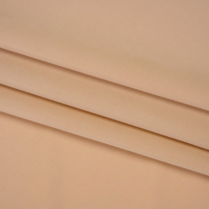 Stretch Polyester Jersey - Buff - Famous Australian Designer Deadstock