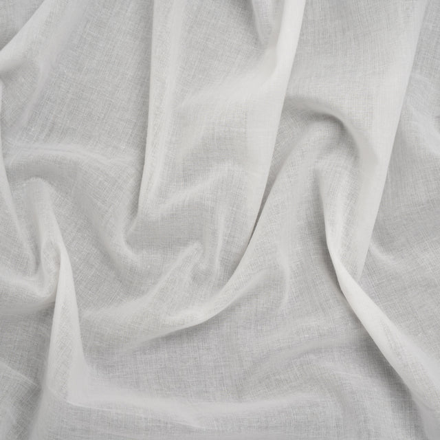 Cotton Voile Lining - Off White - Famous Australian Designer Deadstock