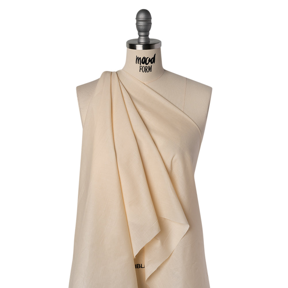 Cotton Voile Lining - Autumn Blonde - Famous Australian Designer Deadstock - Drape
