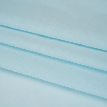 Cotton Voile Lining - Spun Sugar Blue - Famous Australian Designer Deadstock