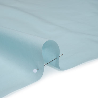 Cotton Voile Lining - Spun Sugar Blue - Famous Australian Designer Deadstock