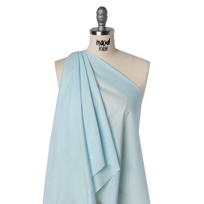 Cotton Voile Lining - Spun Sugar Blue - Famous Australian Designer Deadstock