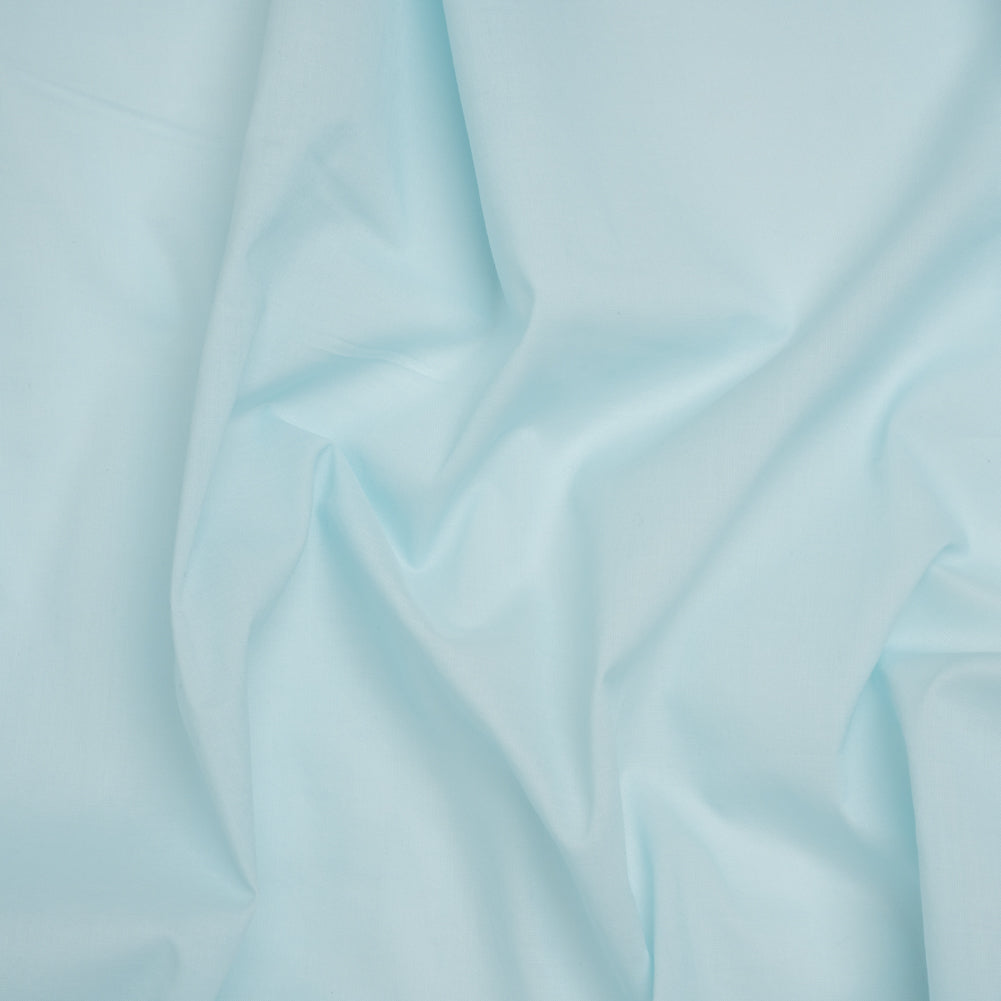 Cotton Voile Lining - Spun Sugar Blue - Famous Australian Designer Deadstock