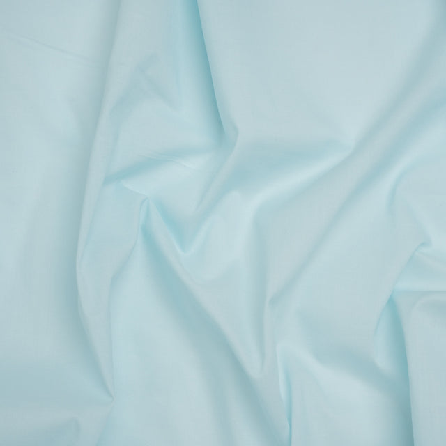 Cotton Voile Lining - Spun Sugar Blue - Famous Australian Designer Deadstock
