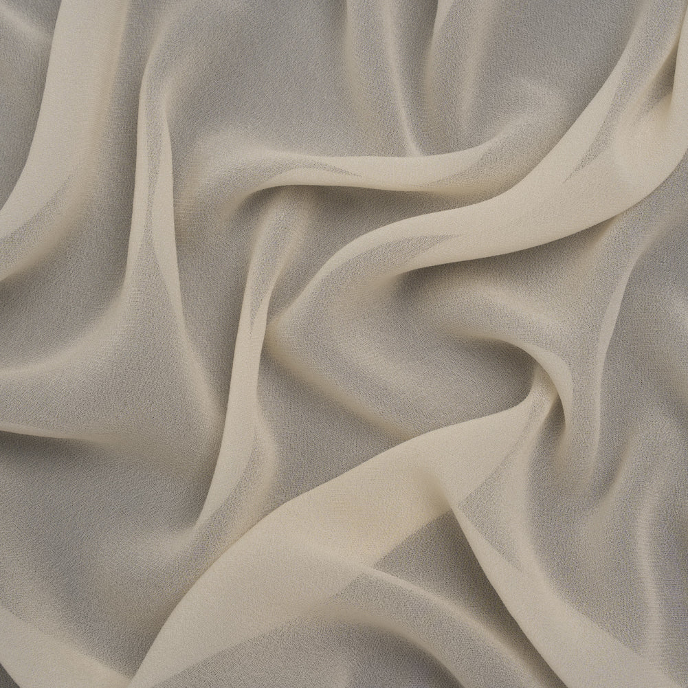 Viscose Georgette - Buff - Famous Australian Designer Deadstock