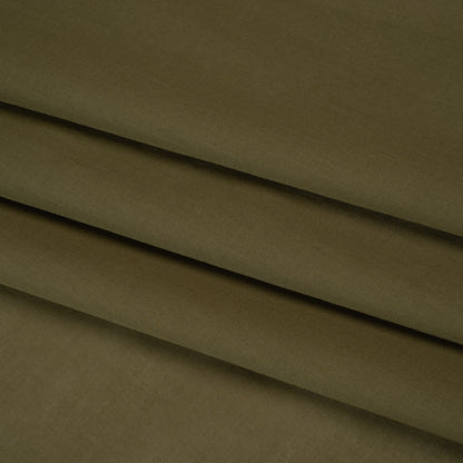 Cotton Voile Lining - Olive Green - Famous Australian Designer Deadstock