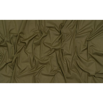 Cotton Voile Lining - Olive Green - Famous Australian Designer Deadstock