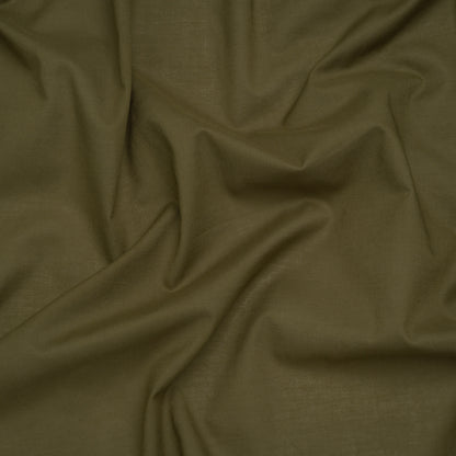Cotton Voile Lining - Olive Green - Famous Australian Designer Deadstock