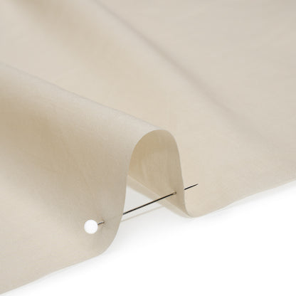 Cotton Voile Lining - Buff - Famous Australian Designer Deadstock