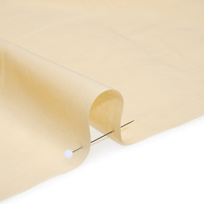Cotton Voile Lining - Straw - Famous Australian Designer Deadstock
