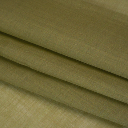 Lightweight Ramie Woven - Leaf Green - Famous Australian Designer Deadstock