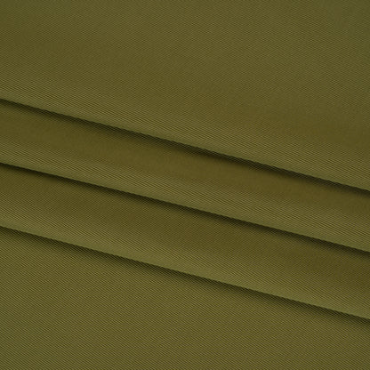 Stretch Polyester Jersey - Basil Green - Famous Australian Designer Deadstock