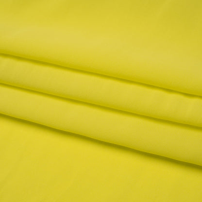 Viscose Crepe de Chine - Chartreuse - Famous Australian Designer Deadstock