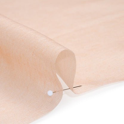 Silk and Linen Scrim - Peachy Pink - Famous Australian Designer Deadstock