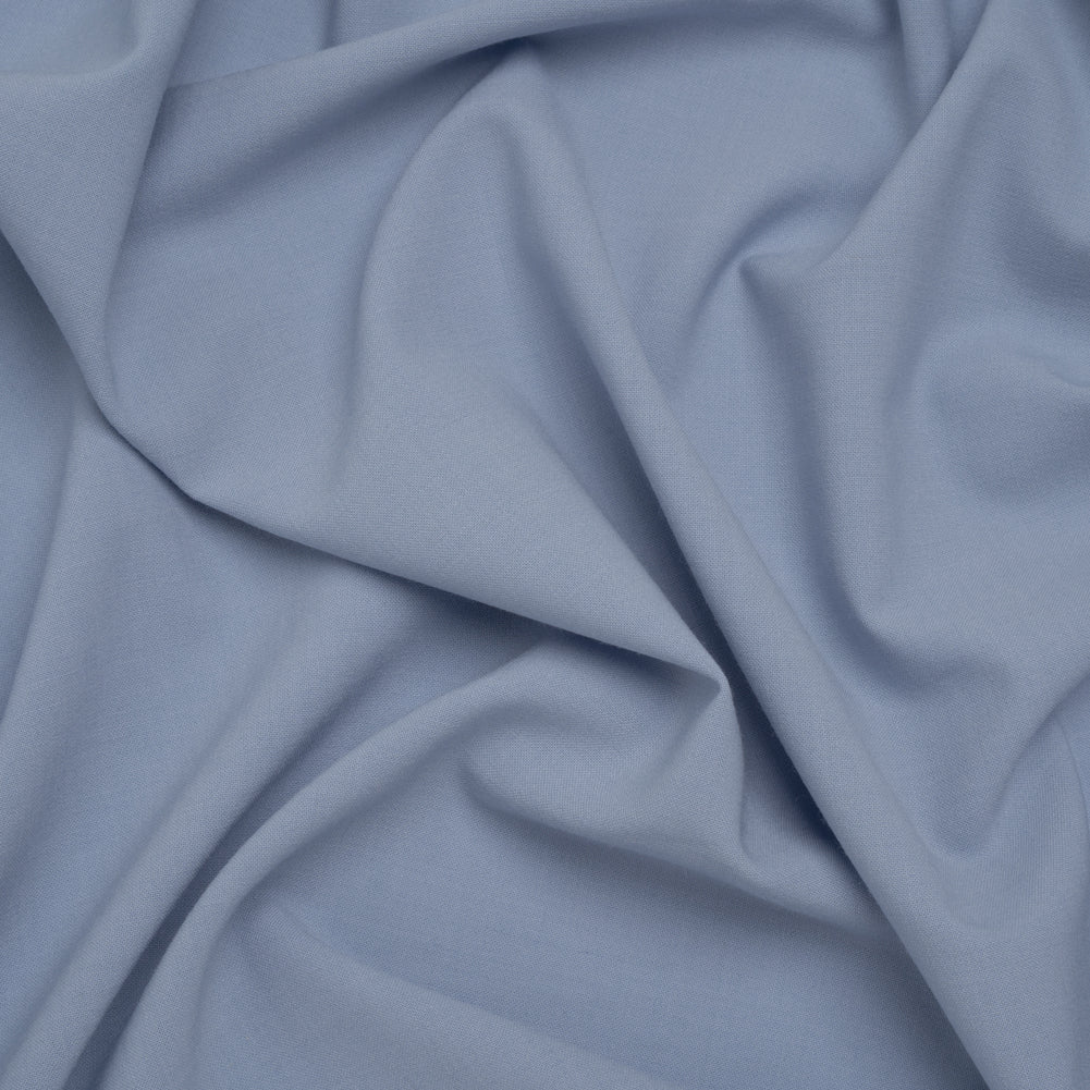 Stretch Wool Blend Suiting - Cornflower Blue - Famous Australian Designer Deadstock