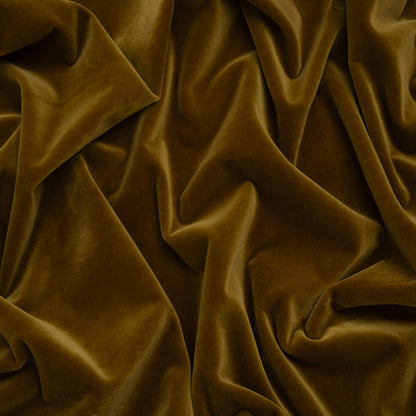 Stretch Cotton Velveteen - Cumin - Famous Australian Designer Deadstock