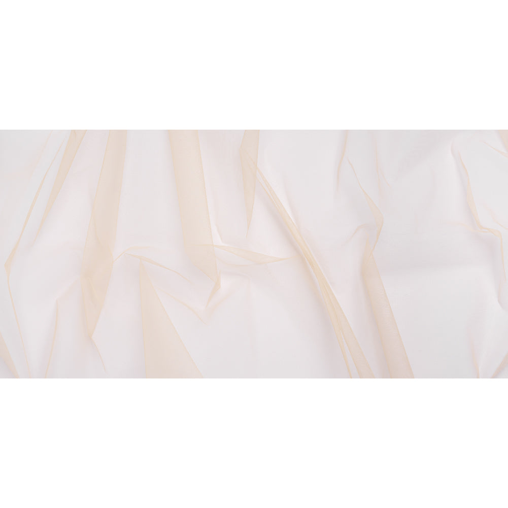 Stiff Polyester Tulle - Nude - Famous Australian Designer Deadstock - Full