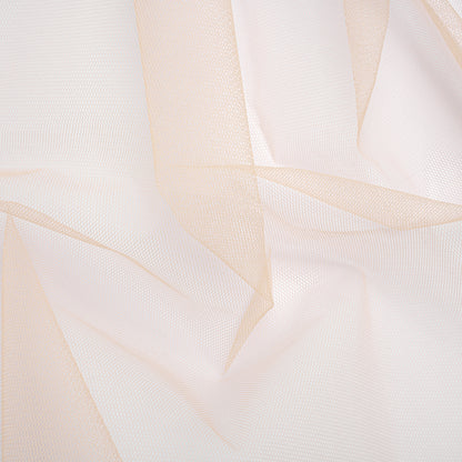 Stiff Polyester Tulle - Nude - Famous Australian Designer Deadstock