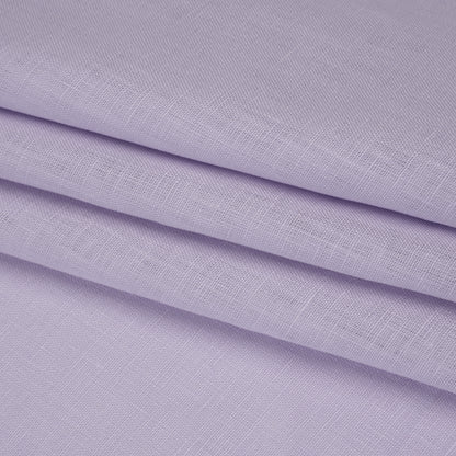 Lightweight Linen Woven - Light Lilac - Famous Australian Famous Australian Designer Deadstock