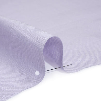 Lightweight Linen Woven - Light Lilac - Famous Australian Famous Australian Designer Deadstock
