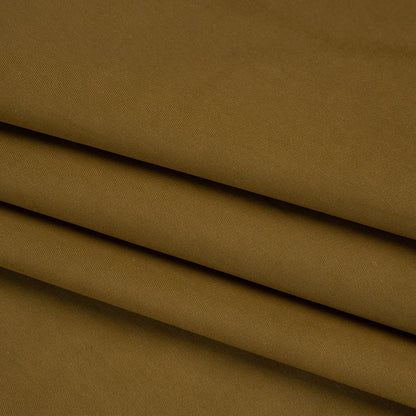 Cotton and Viscose Twill - Olive - Famous Australian Designer Deadstock