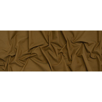 Cotton and Viscose Twill - Olive - Famous Australian Designer Deadstock