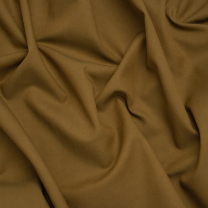 Cotton and Viscose Twill - Olive - Famous Australian Designer Deadstock